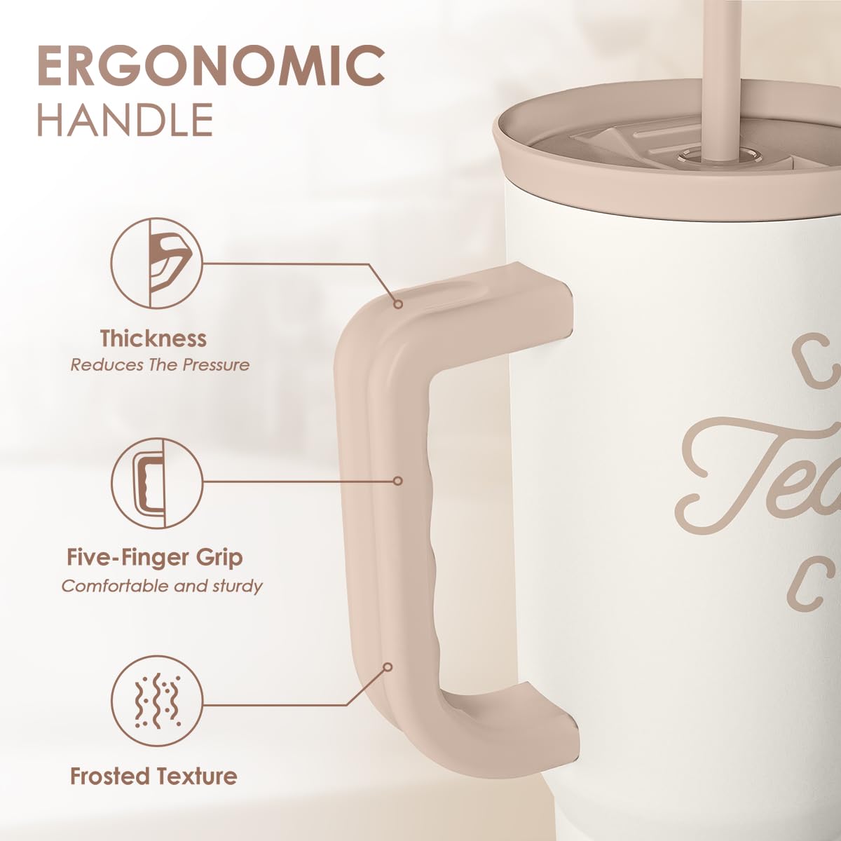 SANDJEST double-wall insulation preserves temperature and flavor during commutes