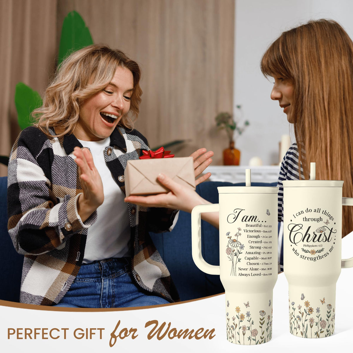 SANDJEST easy-hand-wash care, tumbler designed for simple cleaning.