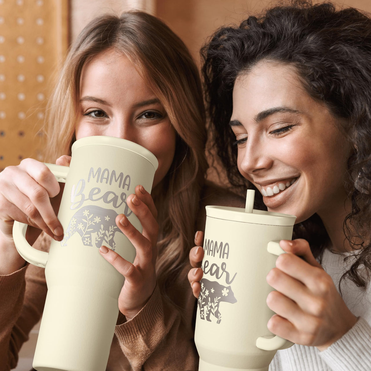SANDJEST Mothers Day tumbler 40oz keeps drinks cold or hot
