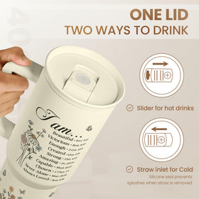 SANDJEST religious gift tumbler for women, a thoughtful present.