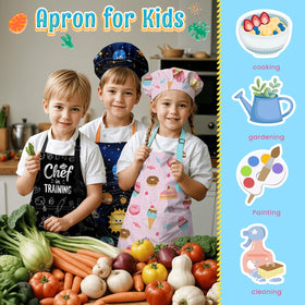 SANDJEST set helping a child become a chef during pretend play