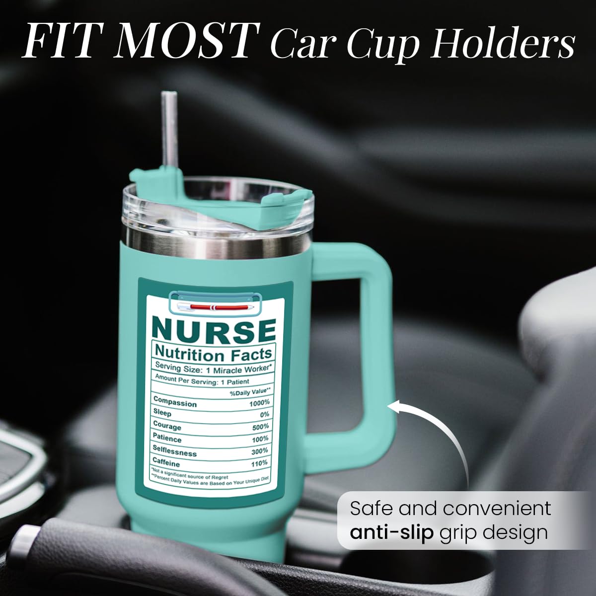 SANDJEST tumbler in gym bag for workout-friendly hydration