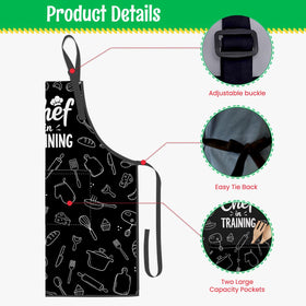 SANDJEST waterproof and durable kids apron designed for messy play