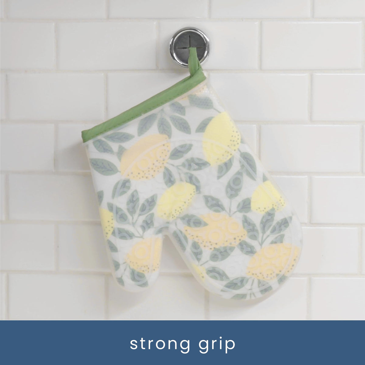 S&T INC round grey towel hook suits bathrooms, kitchens, and garages.