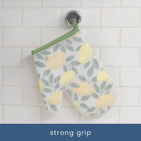 S&T INC round grey towel hook suits bathrooms, kitchens, and garages.