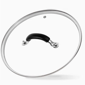 SANEMBER 12-inch tempered glass lid with clear view for simmering