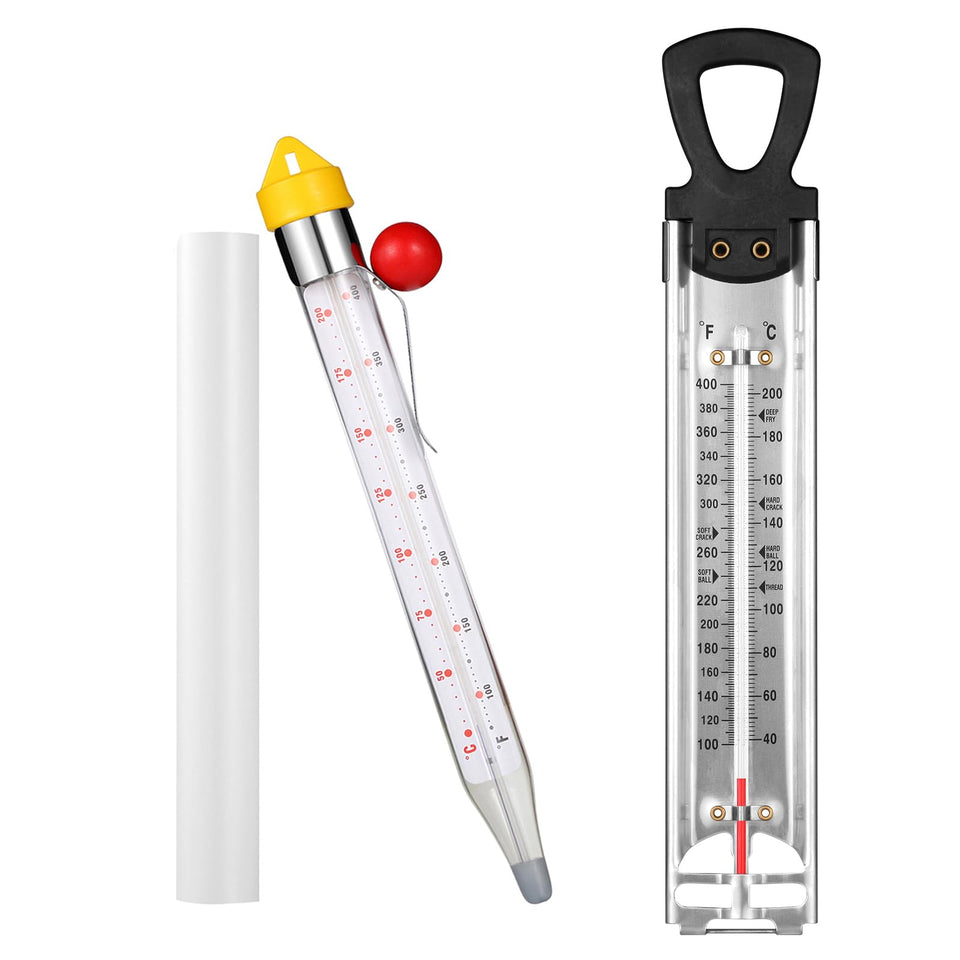 Sanfilix candy thermometer with clip view for precise candy making
