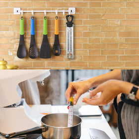 Sanfilix hanging hook storage keeps thermometer within reach