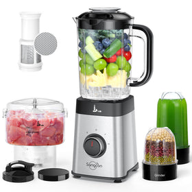 Sangcon 5-in-1 blender 40-ounce jar for smoothies and sauces, versatile meal prep.