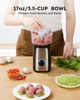 Sangcon 5 in 1 blender chopper bowl with blade for meat or vegetables