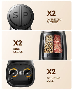 Sangcon adjustable coarseness control for fine to coarse grind