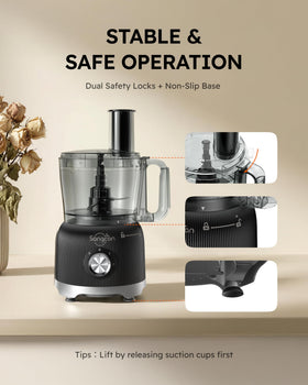 BPA-free components ensure safe food contact in Sangcon appliances