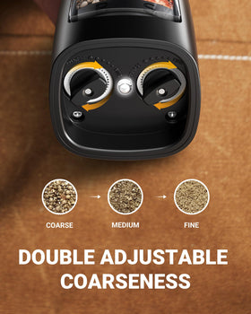 Sangcon built-in LED light helps you see seasoning in low light.