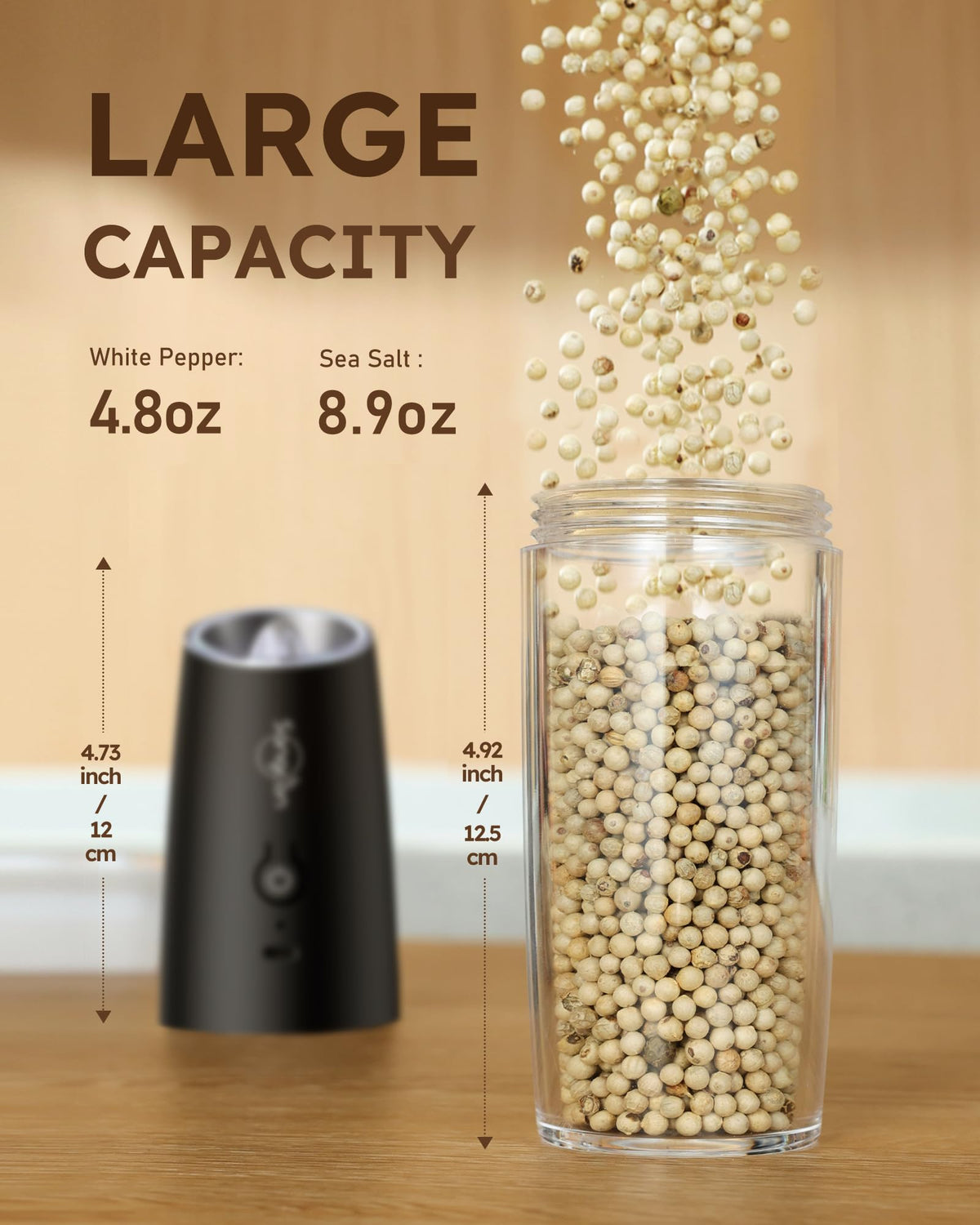 Sangcon gravity sensor enabling effortless one-handed operation