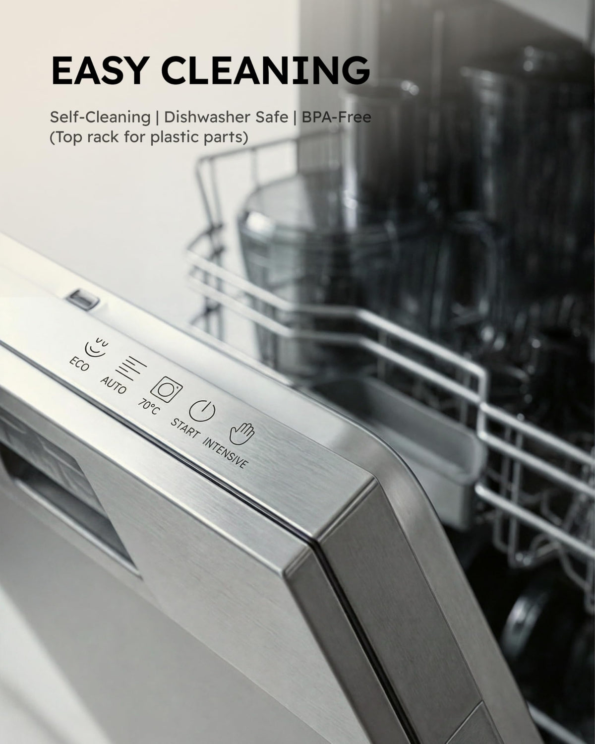 Sangcon suction-cup base keeps the unit steady during use