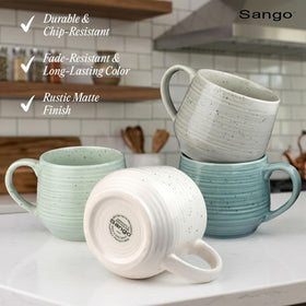SANGO Siterra 17 oz mugs balance size and comfort