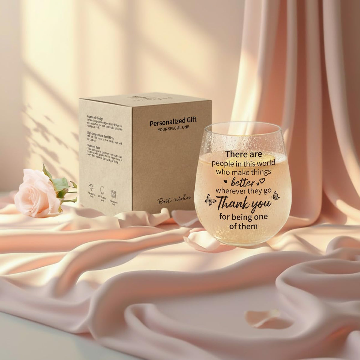 Sanjiayishui friend gift wine glass, a meaningful keepsake for special occasions