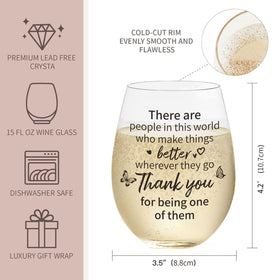 Sanjiayishui hostess gift wine glass, great for gatherings and celebrations