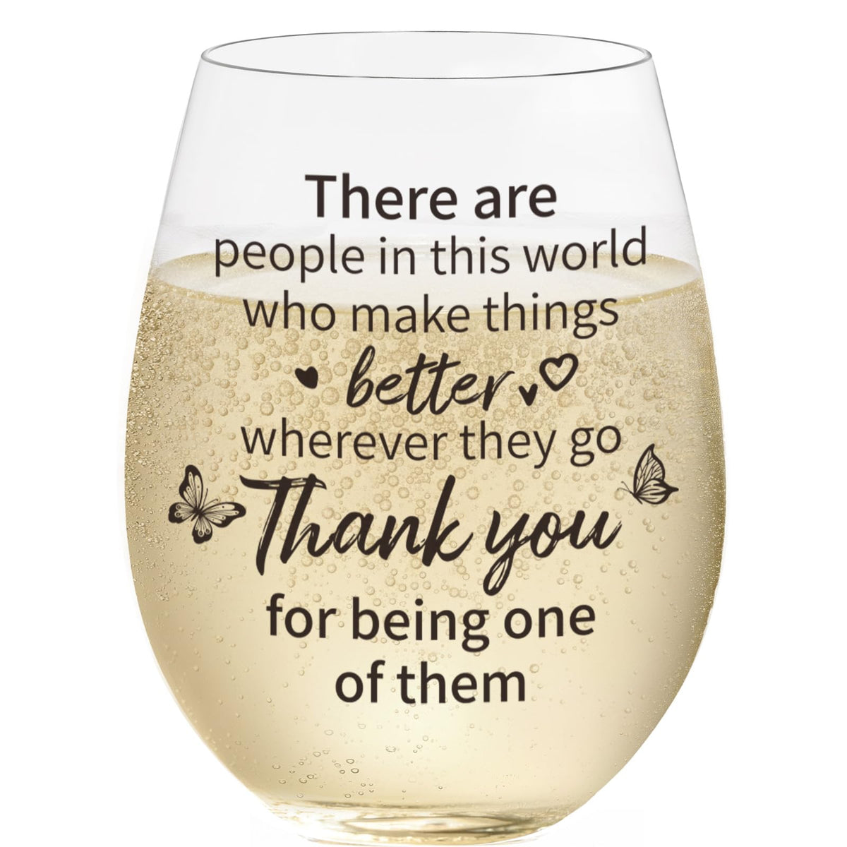 Sanjiayishui thank-you wine glass, a thoughtful token for teachers and coworkers