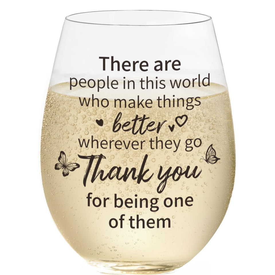 Sanjiayishui thank-you wine glass, a thoughtful token for teachers and coworkers