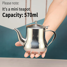 SANQIAHOME 570ml teapot gooseneck spout, precise pouring for tea