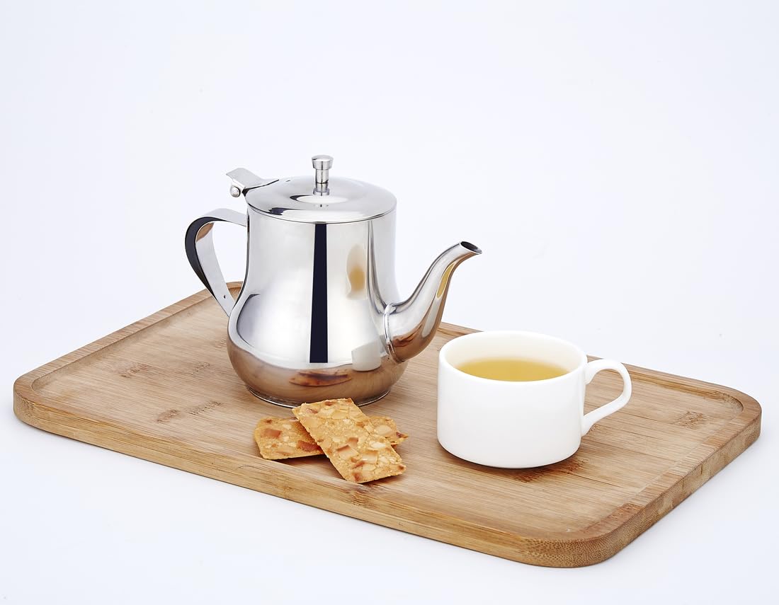 SANQIAHOME 570ml teapot wide-mouth, easy inner cleaning and filling