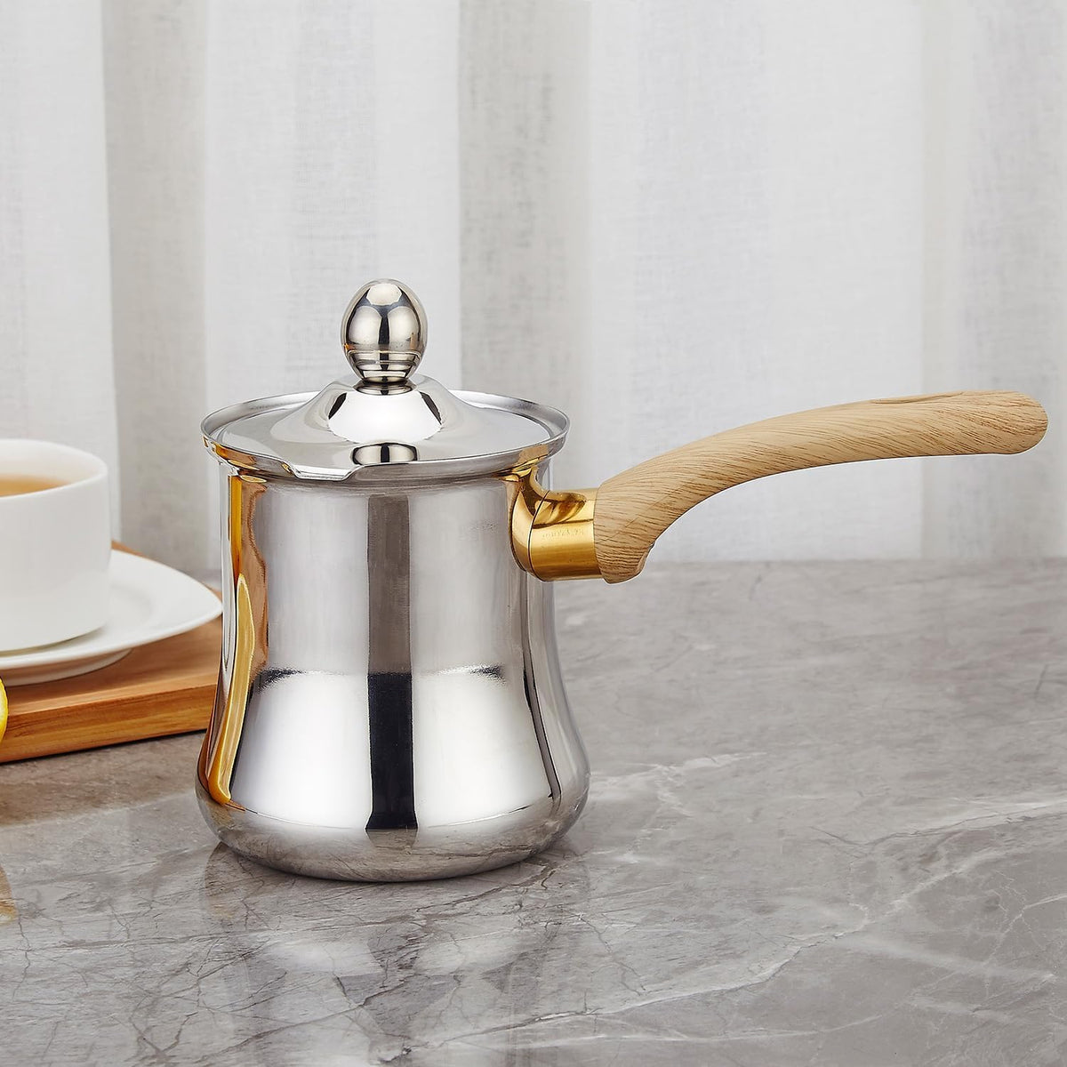 SANQIAHOME sturdy stainless steel body built for daily use.