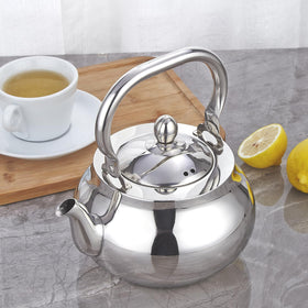 SANQIAHOME teapot is dishwasher-safe for quick cleanup.