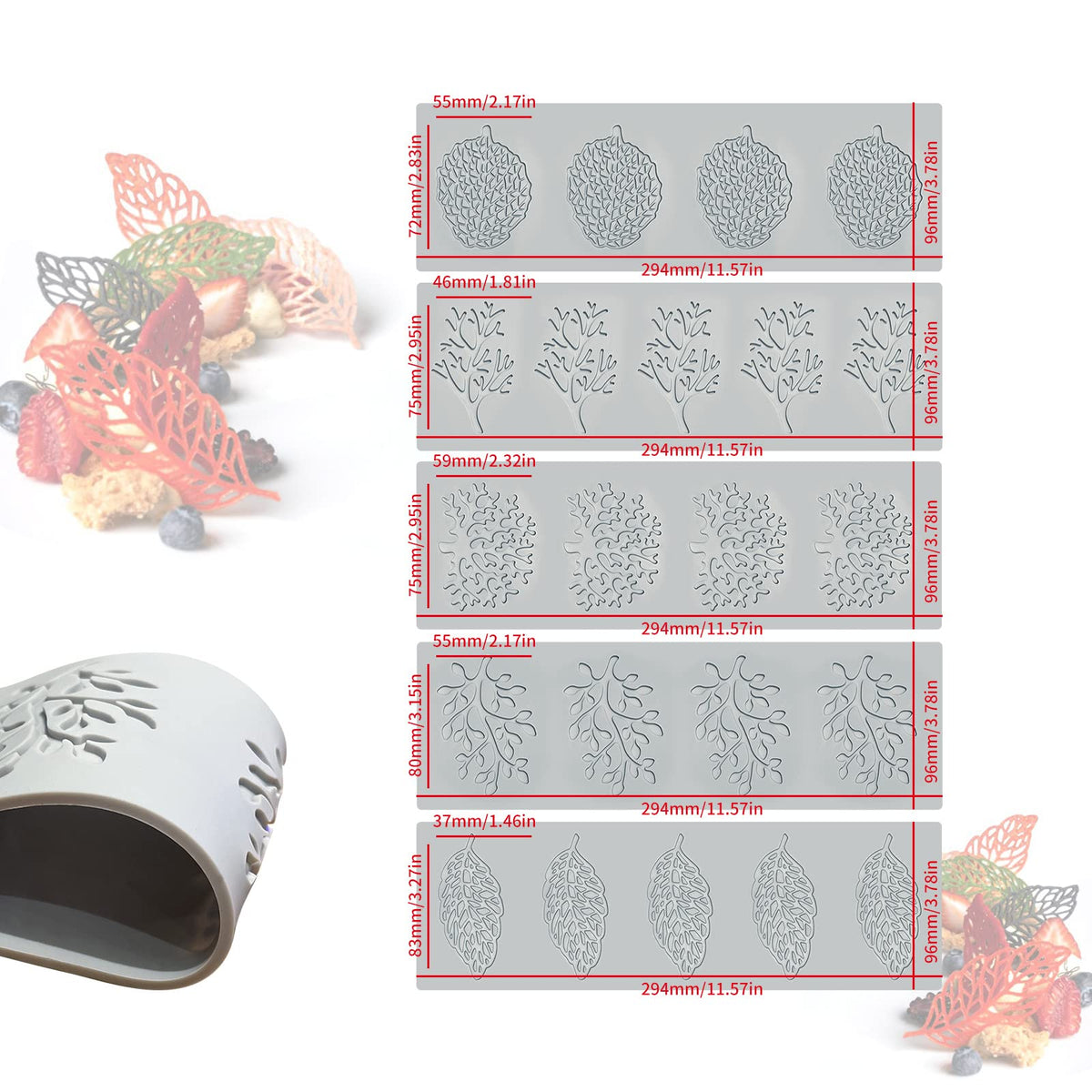 SanZaoGang cake topper molds for party decorations and dessert styling.