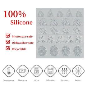 SanZaoGang silicone mould oven-safe for versatile decorating projects.