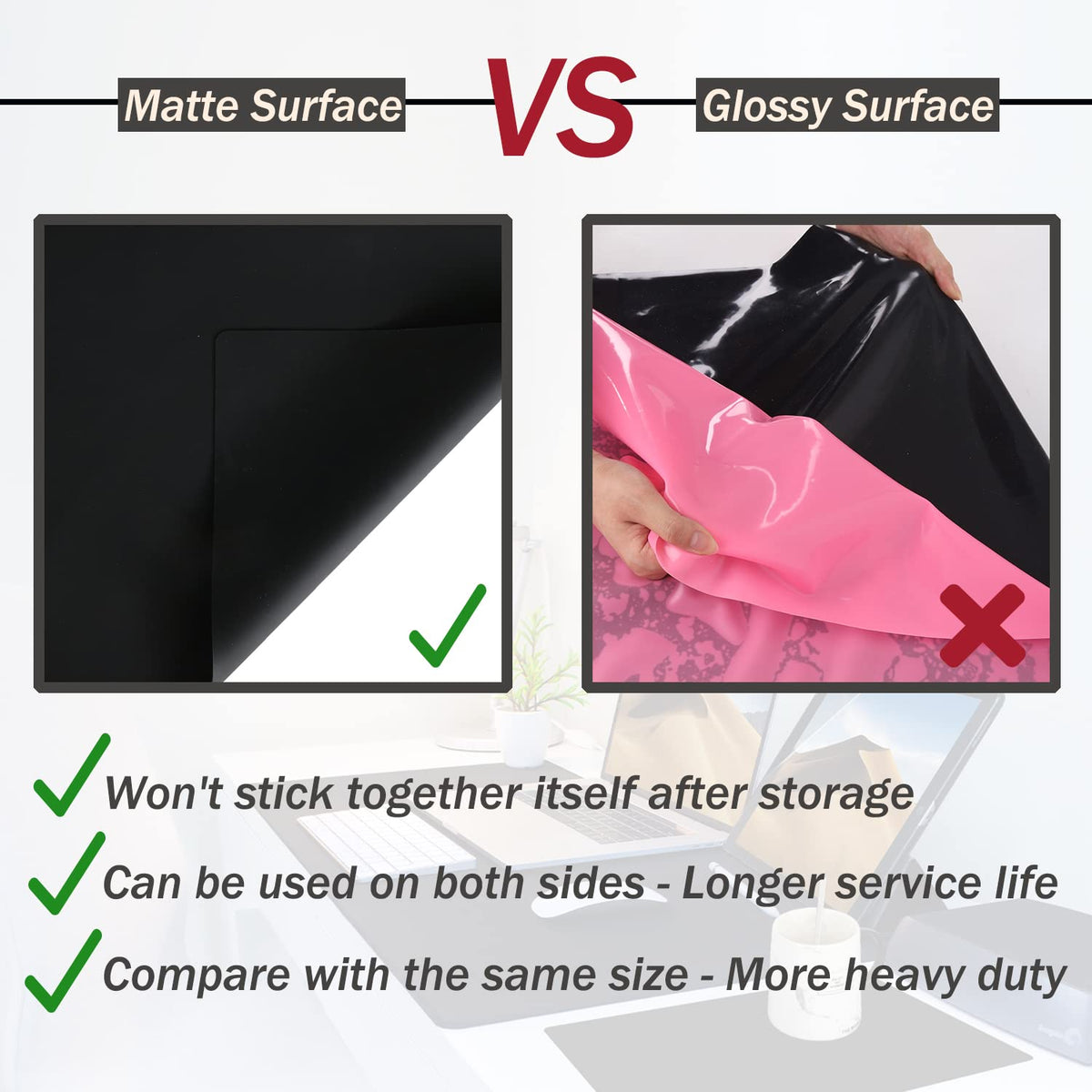 SAPID cut-to-fit placemat can be trimmed to fit countertops