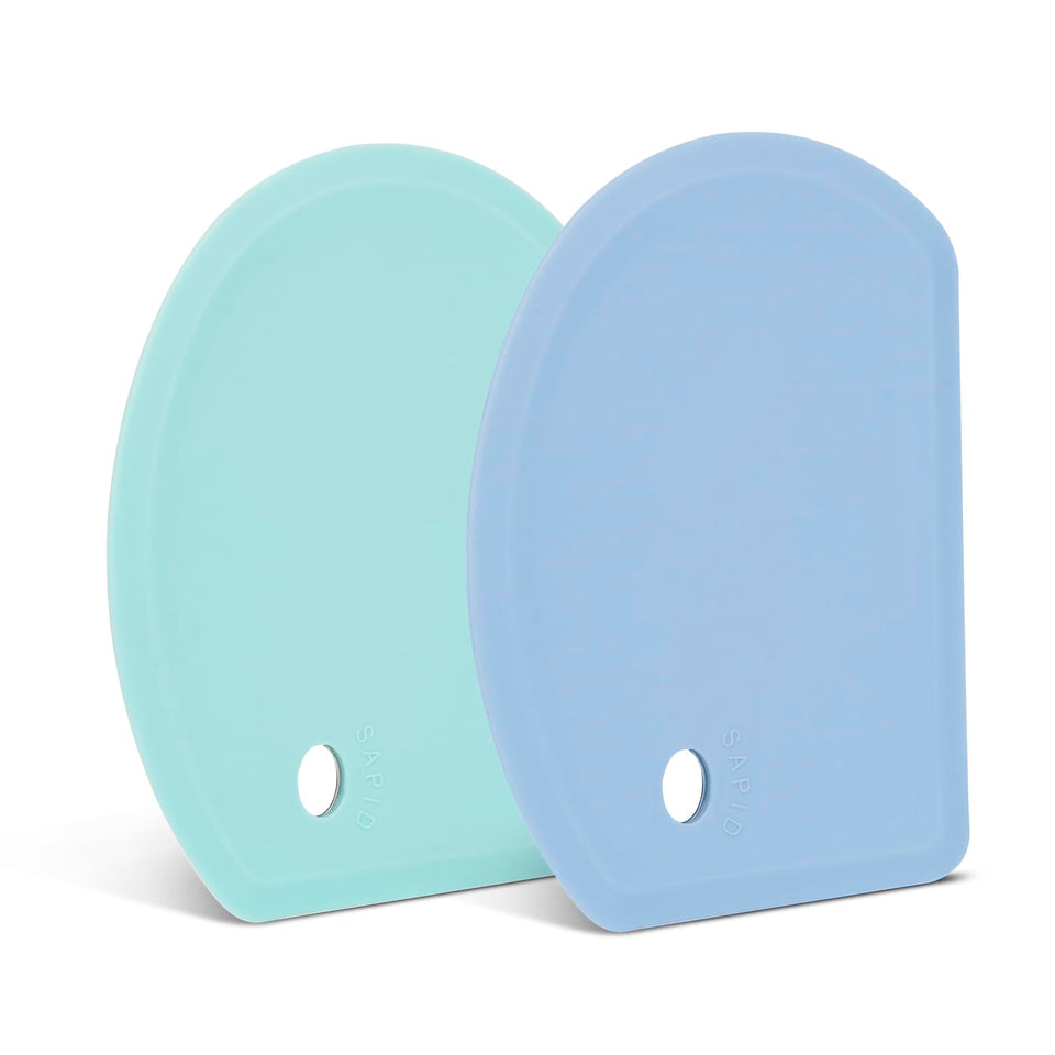 SAPID silicone dough scraper curved edge for easy dough removal from bowls