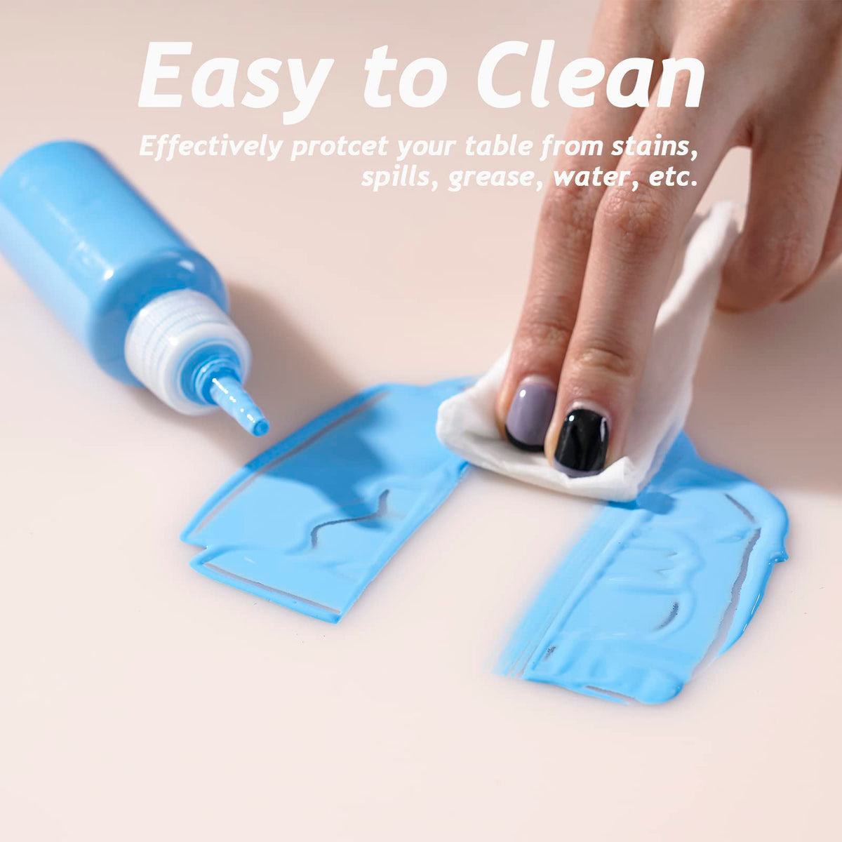 Sapid silicone mat 36x24 doubles as craft and DIY workspace protector.