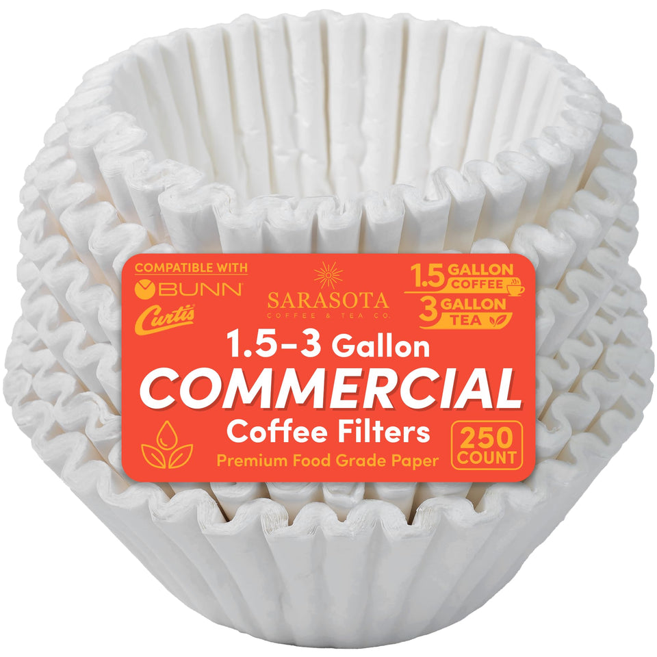 Sarasota commercial filters 13x5 brew-basket view ensures smooth, clog-free operation.