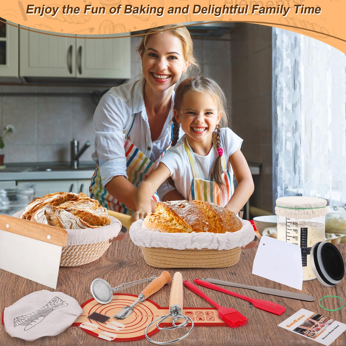 SavEase linen covers and liners protect dough moisture during proofing