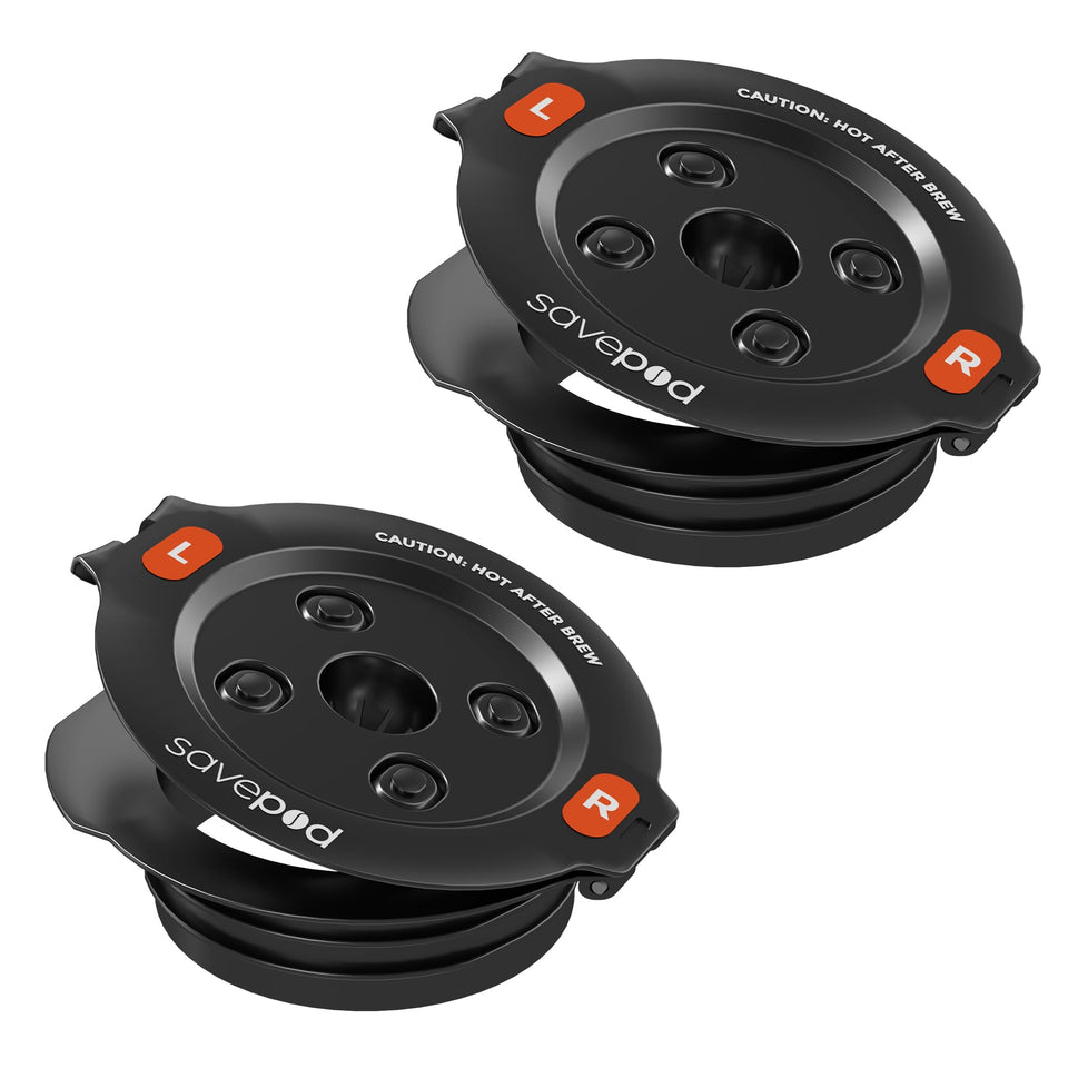 SavePod coffee pod maker front view for easy at-home brewing