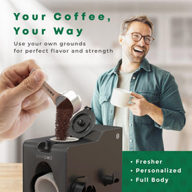 Compatible with K-Cup 1.0, 2.0 and K Supreme brewers for easy upgrades