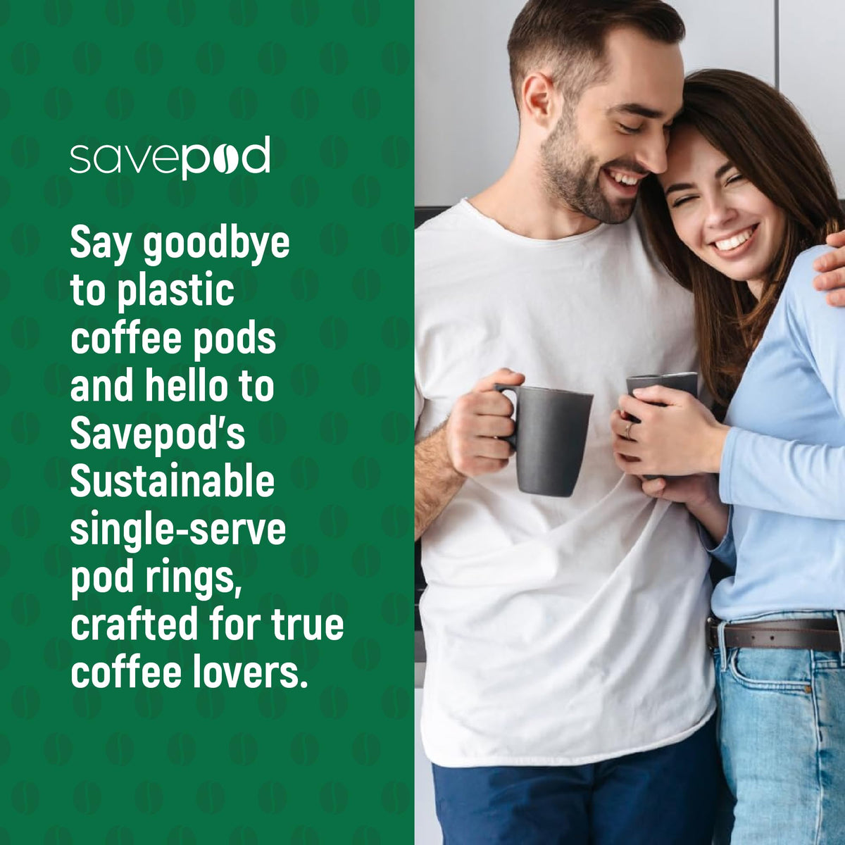 SavePod fill-and-brew process demonstrates quick, mess-free pod preparation