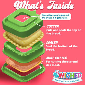 Savoychef lunchbox-ready sandwich demonstrating quick assembly.