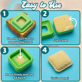 Savoychef patented sealer design highlighting symmetrical pockets.