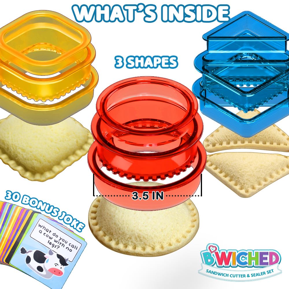 Savoychef circular cutter adds playful round sandwiches for school lunches