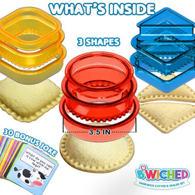 Savoychef circular cutter adds playful round sandwiches for school lunches