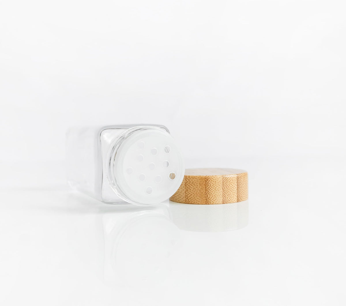 Shaker lids offer controlled pouring for versatile cooking