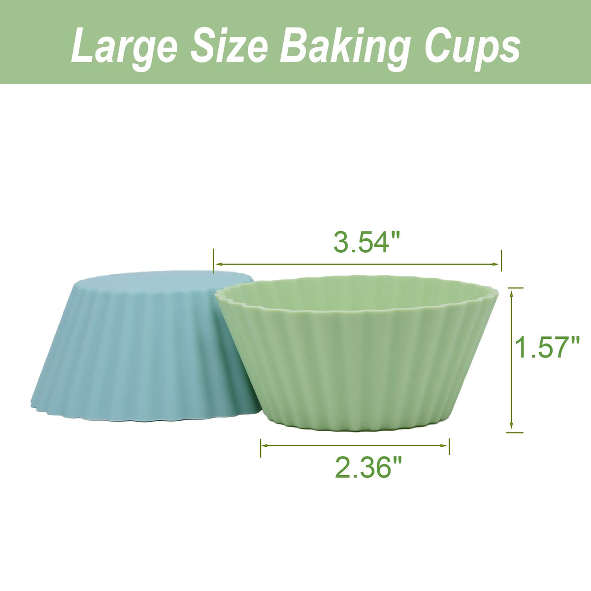 SAWNZC muffin cups easy-release for snacks and lunchboxes