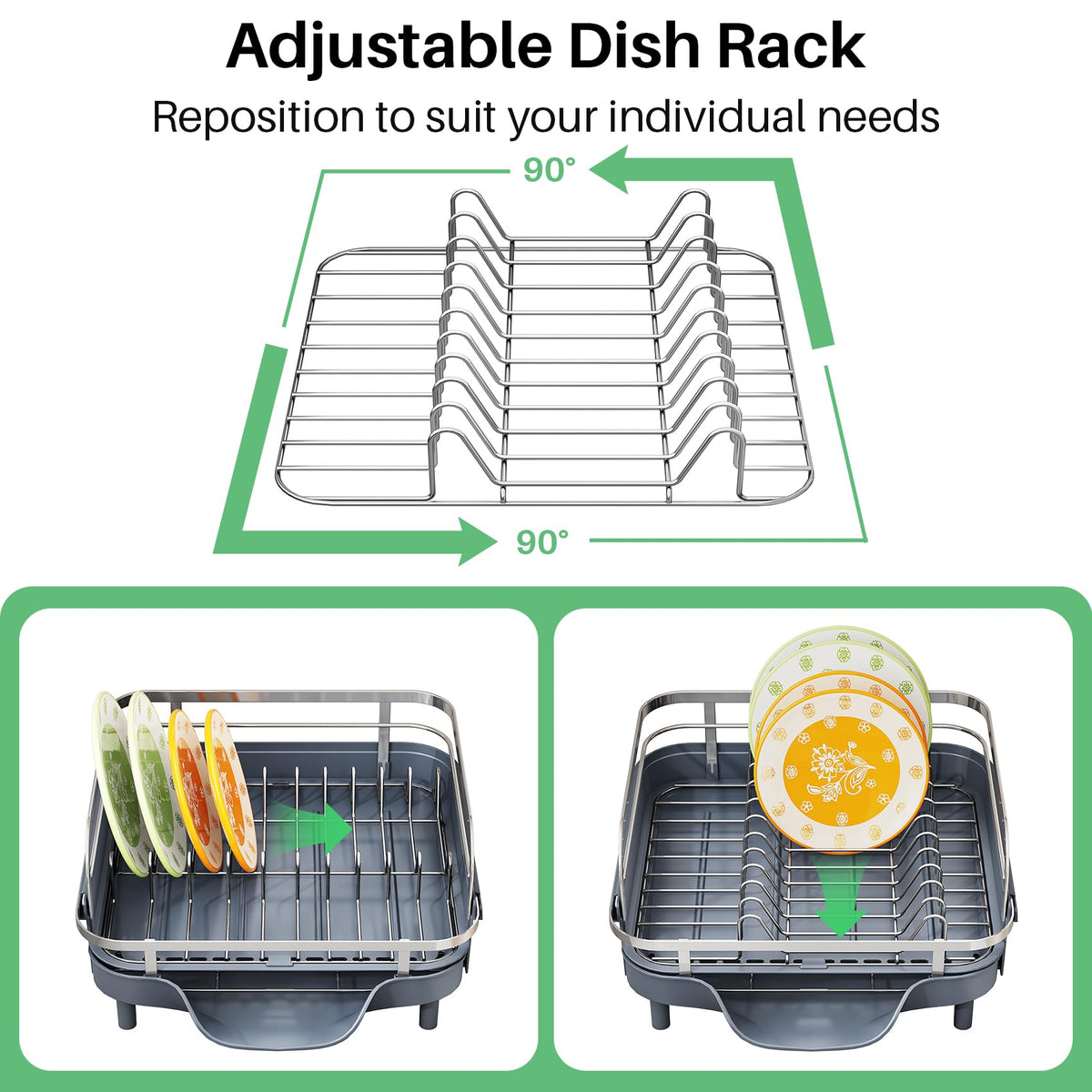 SAYZH detachable holder is easy to remove for cleaning.