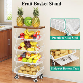 Sayzh pantry-fruits-vegetables-storage keeps produce neatly visible.