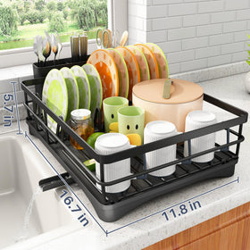 SAYZH removable utensil holder keeps cutlery organized.