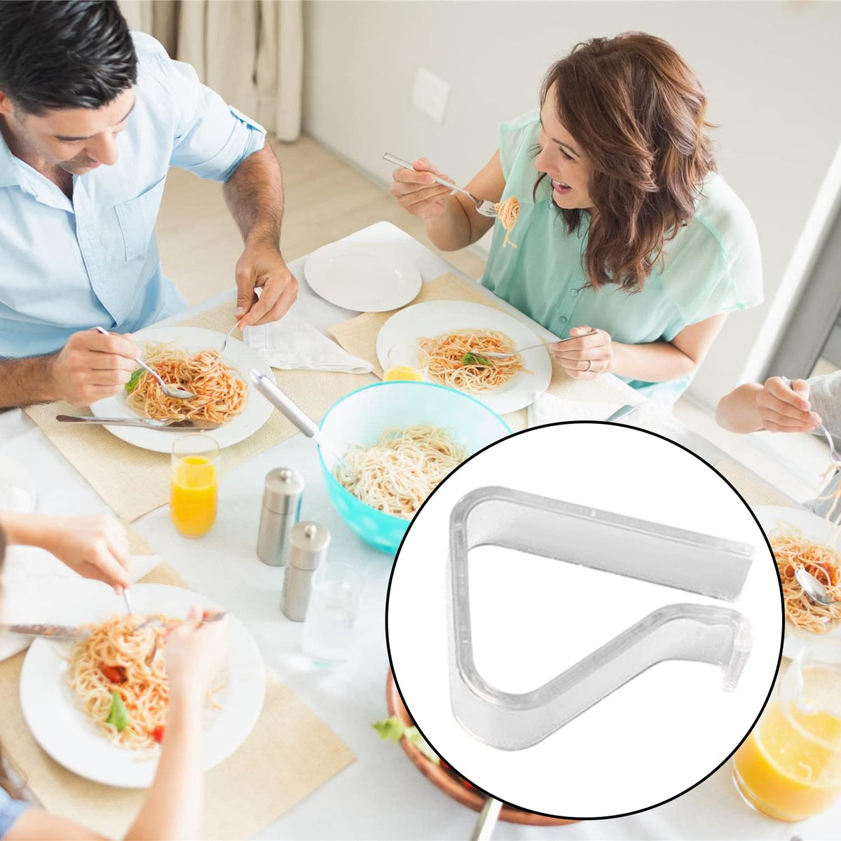 Sazoemao clear clip fits most tablecloths and styles outdoors