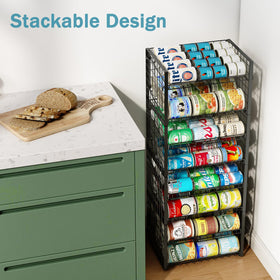 Sbanmao rack dimensions 11.4 by 16.3 by 10 inches fit standard shelves.