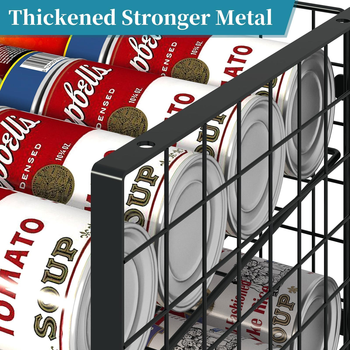 Sbanmao easy-assembly design speeds pantry organization.